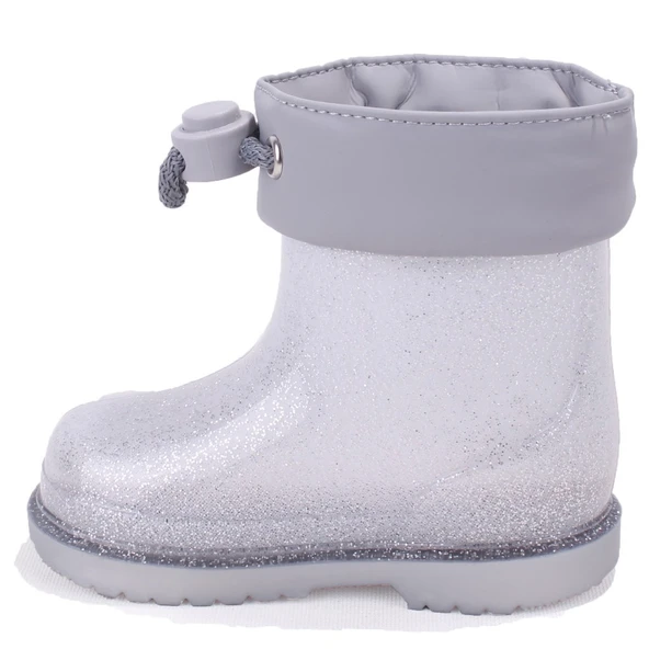 İgor W10339 Bimbi Unicornio Gümüş Ortopedik Kız Çocuk Yağmur Çizme - Resim 3