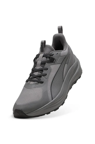Puma Flare Pro Trail PTX 312041 02 Unisex Su Geçirmez Yürüyüş ve Koşu Ayakkabısı Gri Siyah 36-45 - Resim 5