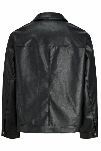 Jack Jones Casablanca Pu Erkek Ceket 12278839 - Resim 6