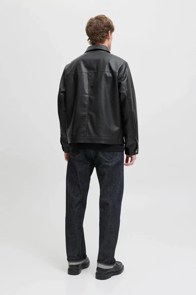 Jack Jones Casablanca Pu Erkek Ceket 12278839 - Resim 2