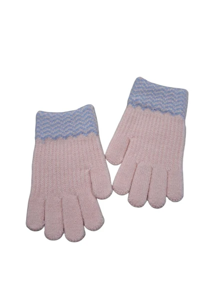 Kitti 4-8 Yaş Kız Çocuk Yumuşak Sevimli Eldiven - Resim 4