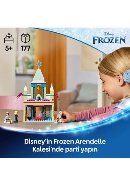 Lego  Disney Arendelle Karlar Ülkesi Şatosu 43265 Lisanslı Ürün - Resim 2