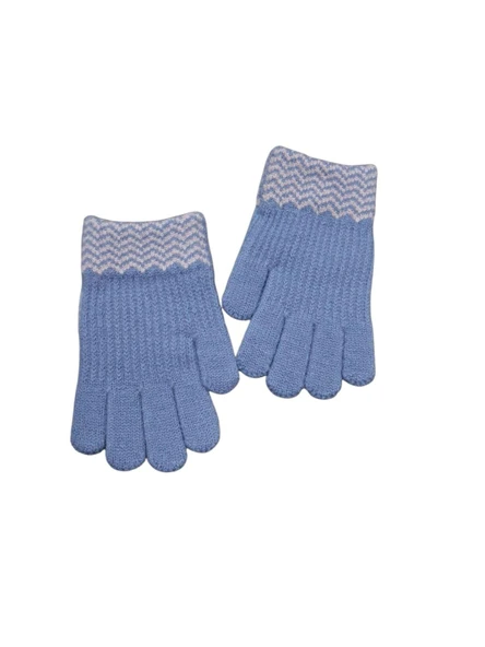 Kitti 4-8 Yaş Kız Çocuk Yumuşak Sevimli Eldiven - Resim 8