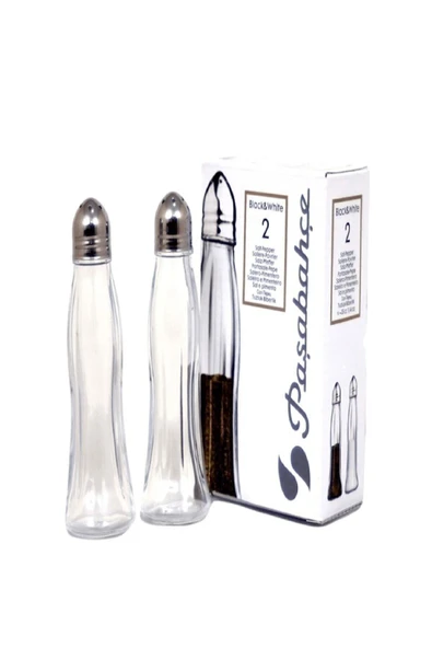 PASABAHCE TUZLUK METAL KAPAKLI 2 LI - 2