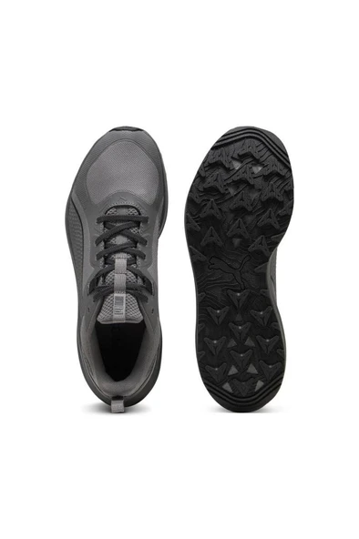 Puma Flare Pro Trail PTX 312041 02 Unisex Su Geçirmez Yürüyüş ve Koşu Ayakkabısı Gri Siyah 36-45 - Resim 6