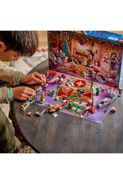 LEGO ® Star Wars™ 2025 Yılbaşı Takvimi 75418 - 6+ Çocuklar için Yaratıcı Oyuncak Yapım Seti (263P) - Resim 10