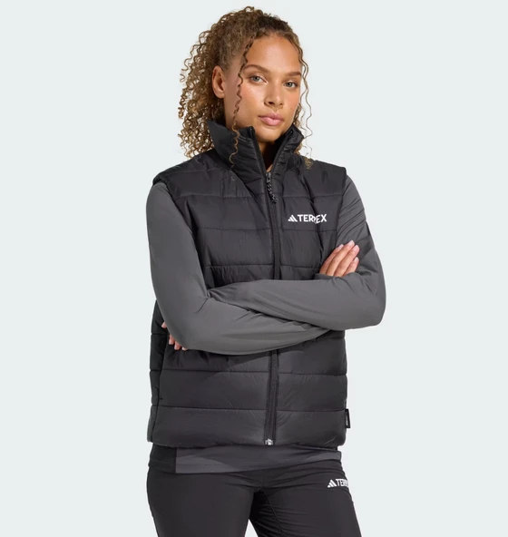 adidas Terrex Multi Essentials CLIMAWARM Dolgulu Yelek KA9737 - Resim 3