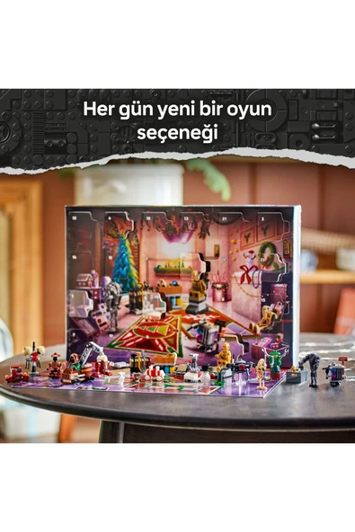 LEGO ® Star Wars™ 2025 Yılbaşı Takvimi 75418 - 6+ Çocuklar için Yaratıcı Oyuncak Yapım Seti (263P) - Resim 7
