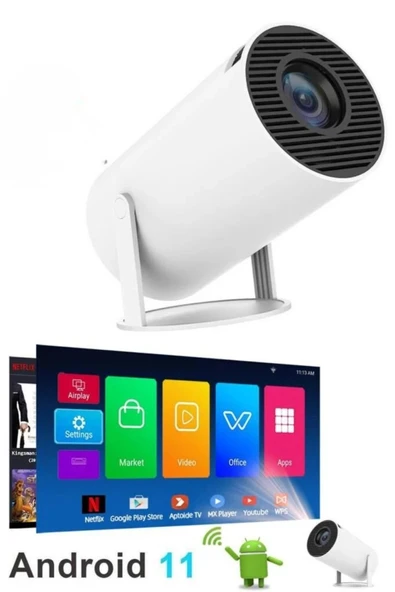 Blackbird Amx100 Projeksiyon Cihazı  ULTRA HD Yüksek Dinamik Aralık Ev Sineması Projektörü