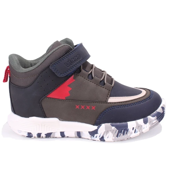 Vicco Altay 946F25K415 Haki Ortopedik Günlük Erkek Çocuk Spor Bot - 2