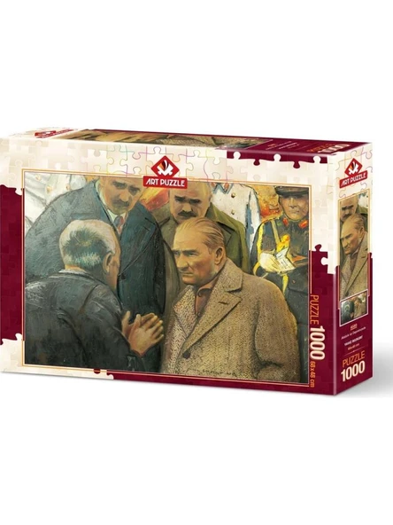 Art Puzzle Atatürk ve Depremzede 1000 Parça Puzzle - 4589 ürün görseli