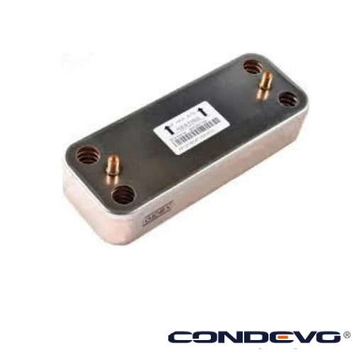 CONDEVO GIDEX PLAKA EŞANJÖR 10 PLAKA YENİ SERENA UNICAL TERMET IMMERGAS EOLA MINI VIESSMANN 1D VAILLANT GLOWWORM 154 MM - Resim 1