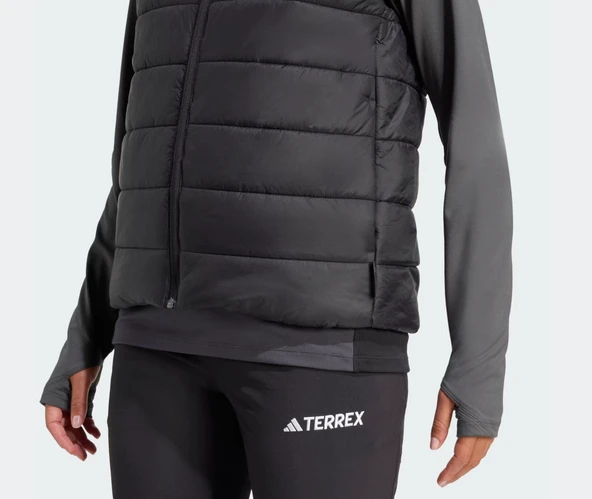 adidas Terrex Multi Essentials CLIMAWARM Dolgulu Yelek KA9737 - Resim 5