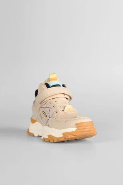 Vicco Tura 946.F25K.437 Anatomik Taban Erkek Çocuk Outdoor Bot Bej 31-35 - Resim 5