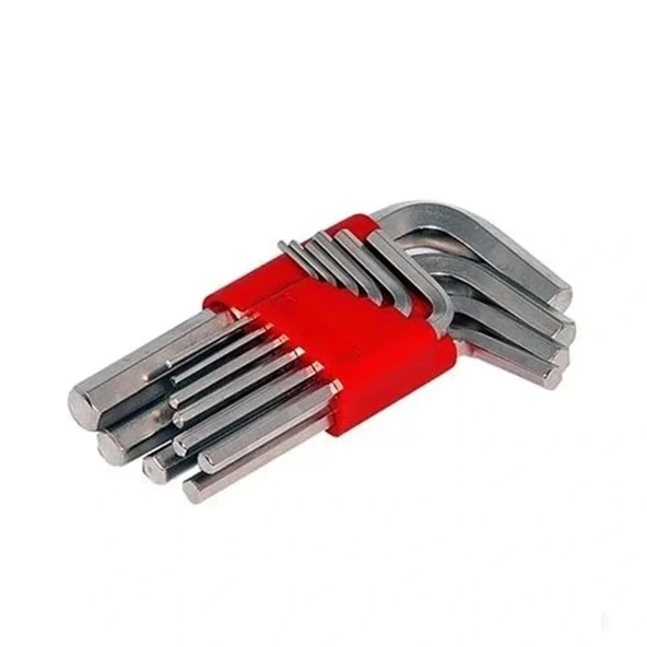 Rodex Kısa Alyan Anahtar Takımı 9 Parça