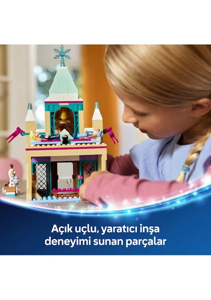Lego  Disney Arendelle Karlar Ülkesi Şatosu 43265 Lisanslı Ürün - Resim 5
