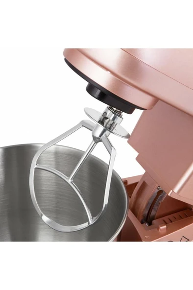 Emsan Bella Gusto Stand Mikser Golden Pink - Resim 7