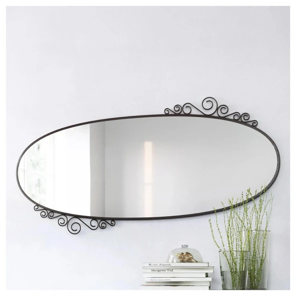 Ekne Boy Aynası, Oval, 150x70 cm - Resim 2