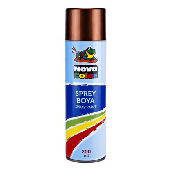 Nova Color Sprey Boya 200 ML Bakır NC-813 ürün görseli