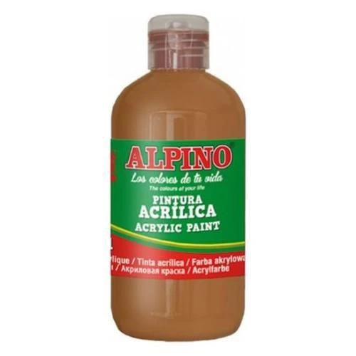 Alpino Akrilik Boya Şişe 250 ML Kahverengi DV-027 ürün görseli