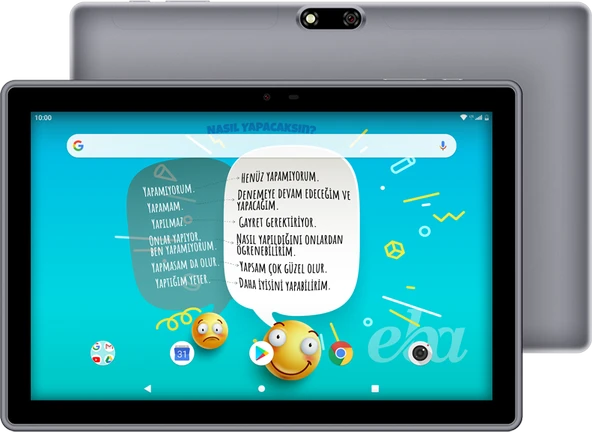 General Mobile E-Tab 20 4 GB RAM 64 GB 10.1" Gri Tablet