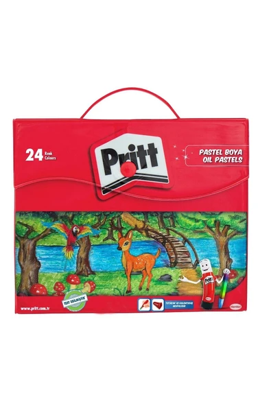 Pritt Pastel Boya Çantalı 24 Renk ürün görseli