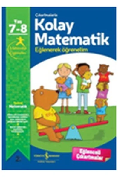 Çıkartmalarla Kolay Matematik 7-8 Yaş ürün görseli