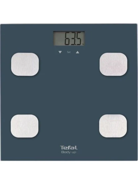 Tefal Body Up BM2520V0 Akıllı Cam Dijital Vücut Analizli Baskül ürün görseli 1