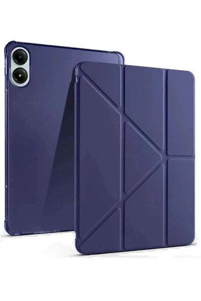 Litae Trend BFS Xiaomi Redmi Pad Pro 12.1 Kılıf Kalemlikli Mars Tablet Kılıfı - Lacivert ürün görseli 1