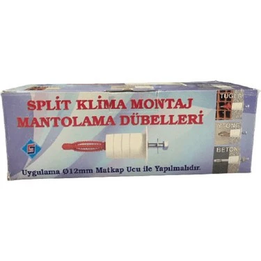 Ermiya Split Klima Montaj Mantolama Dübelleri (4 adet) , ürün görseli 1