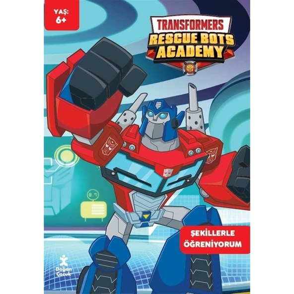 Doğanegmont/transformers Rescue Bots Academy Şekillerle Öğreniyorum Faaliyet Kitabı
