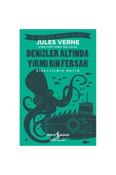 Iş Kültür Jules Verne Denizler Altında Yirmi Bin Fersah-kısaltılmış Metin ürün görseli