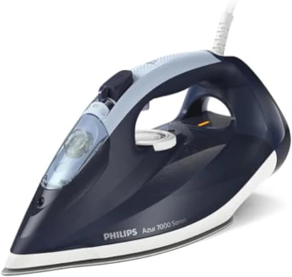 Philips 7000 Serisi Buharlı Ütü - 2800W, SteamGlide Plus Taban, 250 g Güçlendirme, 50 g/dk Sürekli Buhar, Otomatik Kapanma, Hızlı Kireç Temizleme ürün görseli