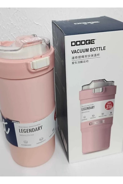 VACUUM BOTTLE 660ML PASLANMAZ ÇELİK TERMOS - 2
