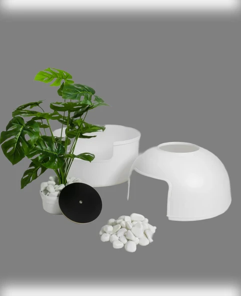 Dekoratif Kedi Tuvaleti & Evi - 4