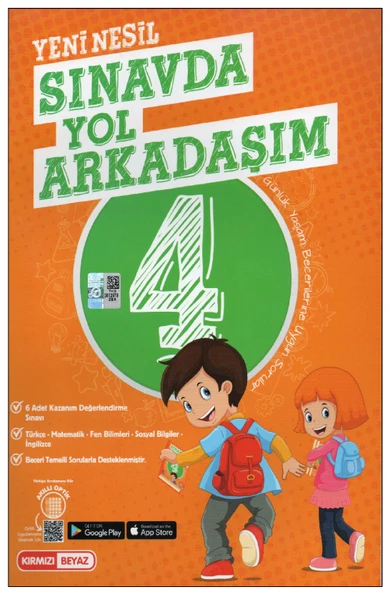 Kırmızı Beyaz 4. Sınıf Sınavda Yol Arkadaşım ürün görseli