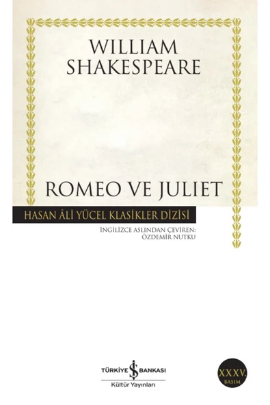 Romeo Ve Juliet (k.kapak) ürün görseli