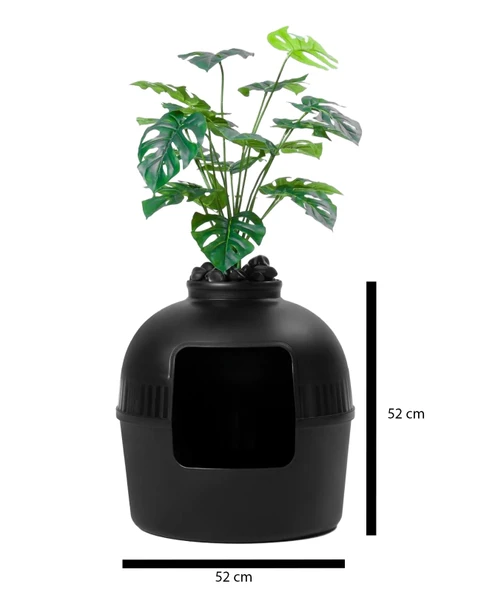 Dekoratif Kedi Tuvaleti & Evi - 8