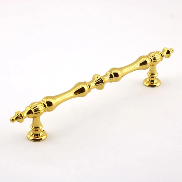 Mobilya Mutfak Dolabı Çekmece Dolap Kulpları Kapak Kulpu Kulbu Gold 128 mm Metal Kulp - Resim 4