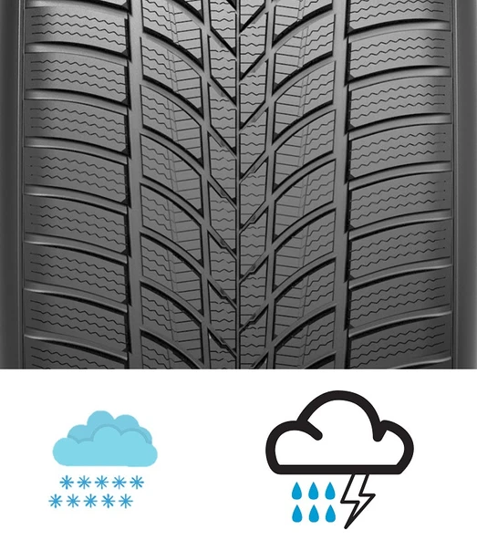 Milestone CarMile Winter 225/55 R17 101V Reinf. Kış Lastiği - 2025 - Resim 3