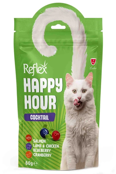 Happy Hour Kokteyl Kedi Ödül Maması 60 gr