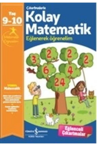 Çıkartmalarla Kolay Matematik 9-10 Yaş ürün görseli