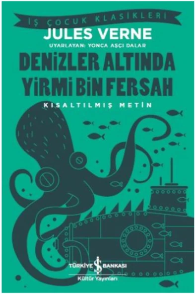 Denizler Altında Yirmi Bin Fersah ( Kısaltılmış Metin ) ürün görseli
