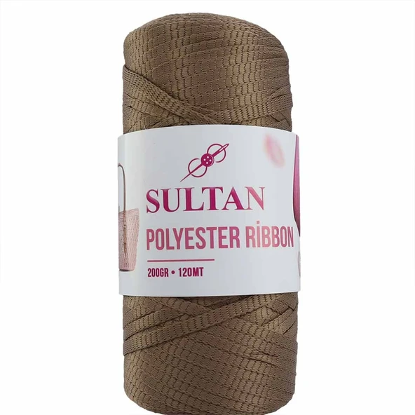 Polyester Ribbon Makrome ( 200 Gr ) 632 Vizon ürün görseli
