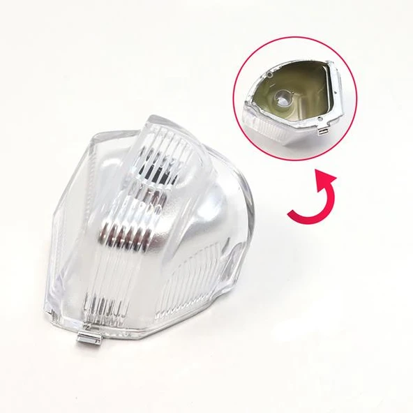 YTT 42436 DIŞ DİKİZ AYNA SİNYALİ SOL CUSTOM TOURNEO 1766580-1766329 BK2113B382AA ürün görseli 1