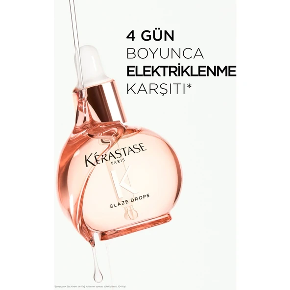 Gloss Absolu Elektriklenmeye Eğilimli Saçlar Için Saç Bakım Yağı 45 ml - Resim 8
