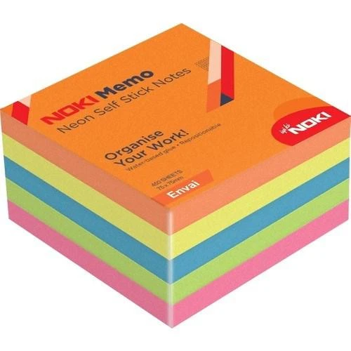 NOKI 12014-33 450'li Yapışkanlı Not Kağıdı 75x75mm - Envai - Resim 2