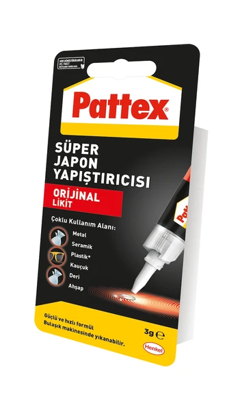 Pattex Süper Japon Yapıştırıcı 3 gr ürün görseli