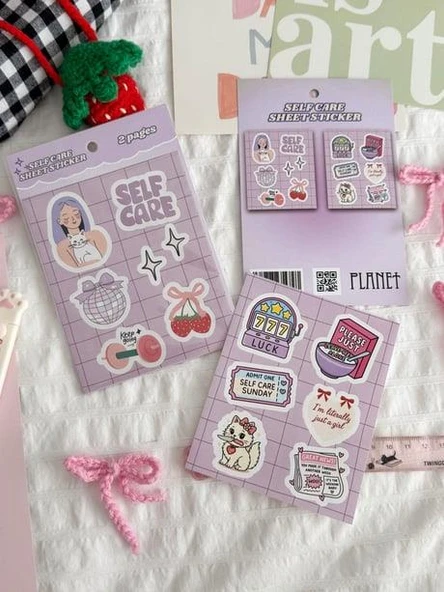 Self Care Sheet 2li Sayfa Sticker - 3