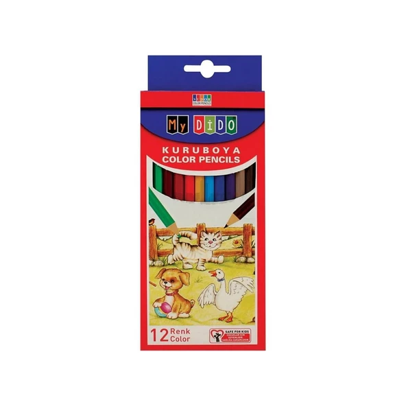 Südor My Dido 12 Renk Kuru Boya Kalemi ürün görseli